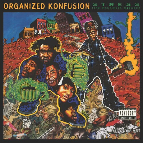 Organized Konfusion - Stress: The Extinction Agenda album cover
