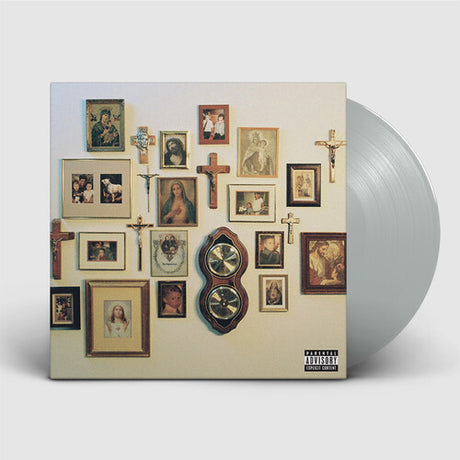 $uicideboy$ - Thy Kingdom Come album cover and clear vinyl