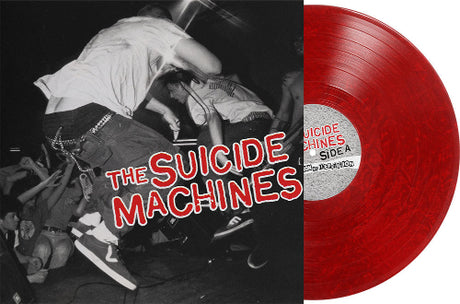 Suicide Machines - Destruction by Definition album cover and red vinyl