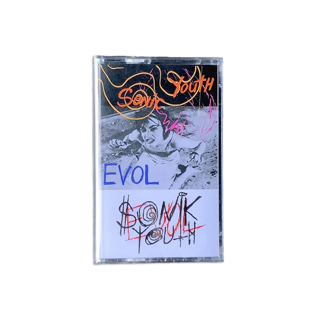 Sonic Youth - Evol cassette cover