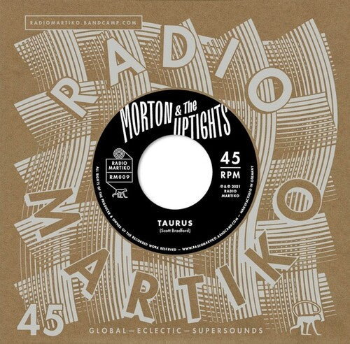 Morton & The Uptights - Taurus / Montego 7" label