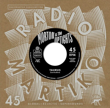 Morton & The Uptights - Taurus / Montego 7" label