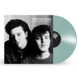 Tears For Fears - Songs From The Big Chair album cover and coke bottle clear vinyl. 