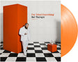 Teddy Swims - I've Tried Everything But Therapy (Part 2) album cover and orange vinyl. 