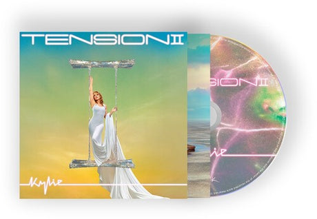 Kylie Minogue tension 2 album cover with a picture CD