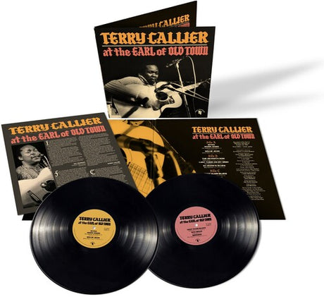 Terry Callier - At the EARL of OLD TOWN album cover, inserts, and 2LP vinyl