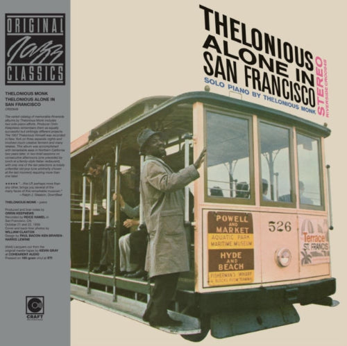 Thelonious Monk - Thelonious Alone In San Francisco album cover 