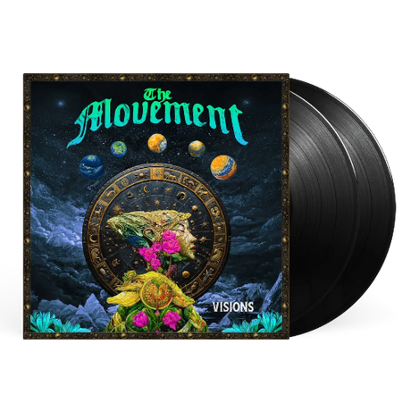 The Movement - Visions album cover and 2LP black vinyl