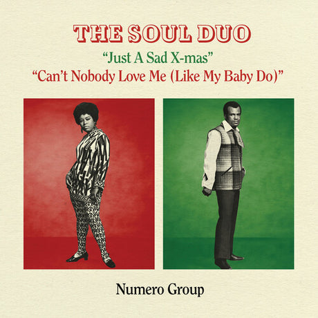 The Soul Duo - Just a Sad X-mas / Can’t Nobody Love Me 7" cover art. 