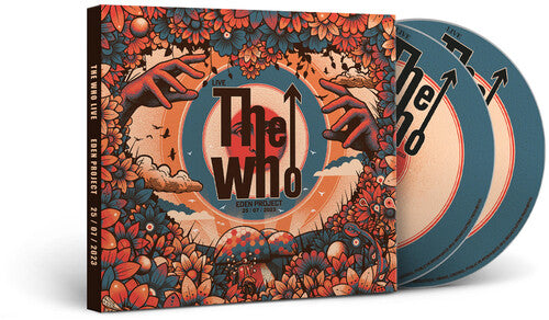 The Who - Live At Eden Project 25/07/2023 album cover and 2CD