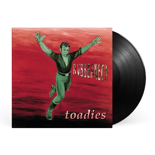 Toadies - Rubberneck album cover and black vinyl