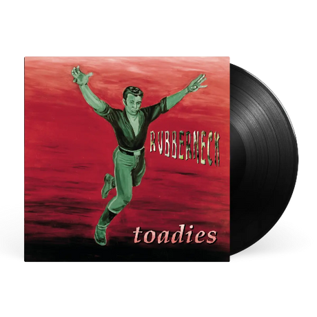 Toadies - Rubberneck album cover and black vinyl