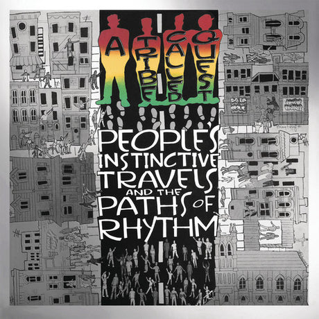 A Tribe Called Quest -  People's Instinctive Travels and the Paths of Rhythm album cover 