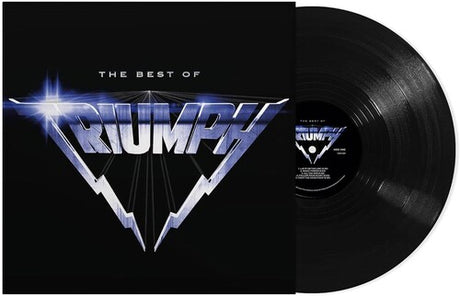 Triumph - The Best of Triumph album cover and black vinyl