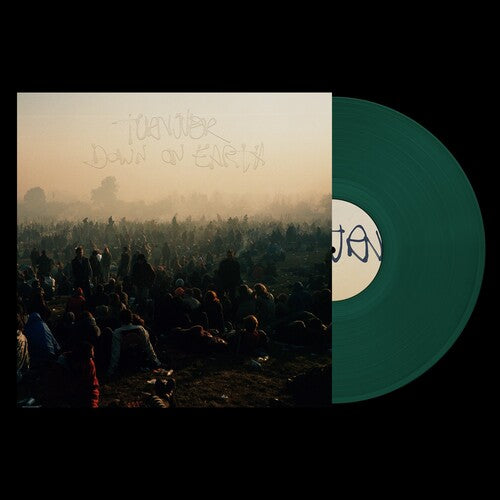 Turnover - Down On Earth album cover and green vinyl