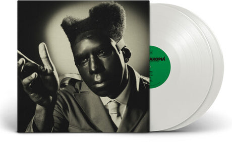 Tyler, the creator - Chromakopia album cover and 2LP white vinyl