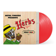 Metal Fingers Presents: Special Herbs Vol. 5 & 6 album cover and 2LP red vinyl. 