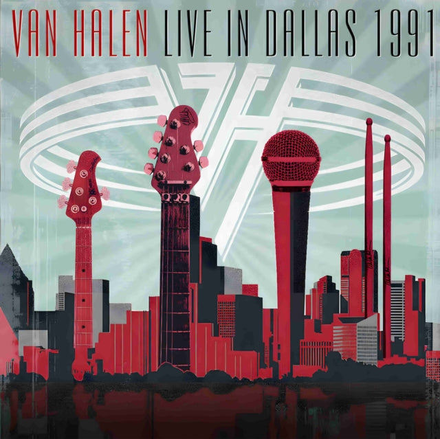 van halen Live in Dallas 1991 album cover4