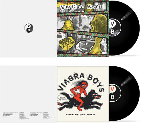 Viagra Boys - Consistency of Energy / Call of the Wild album cover and 2 vinyl