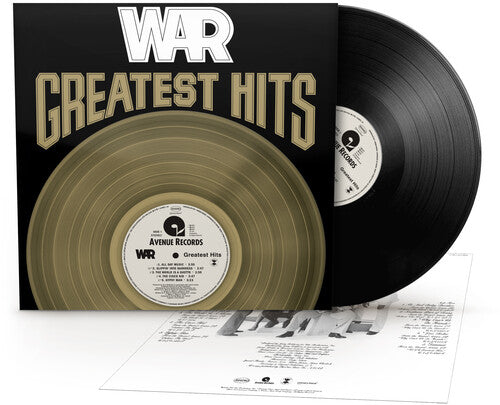 War - Greatest Hits album cover and vinyl