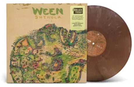 Ween - Shinola, Vol. 1  album cover with brown vinyl record