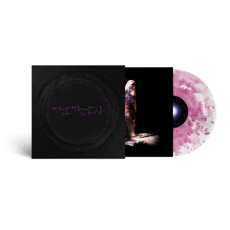 Willow - The Thread album cover and clear with magenta splatter vinyl 
