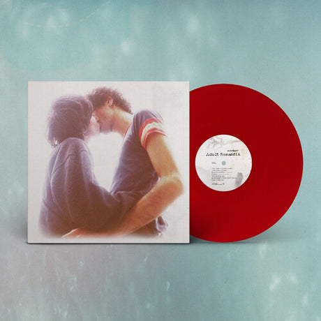 Winter - Adult Romantix album cover and red vinyl. 