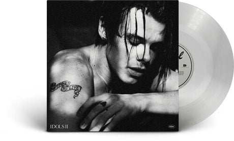 Yungblud - Idols II album cover and clear vinyl.  