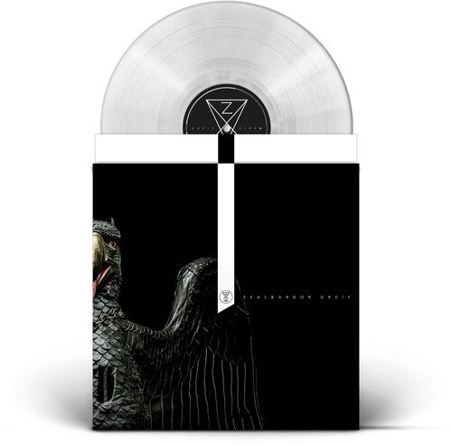 Zeal & Ardor - Greif album cover and clear vinyl. 