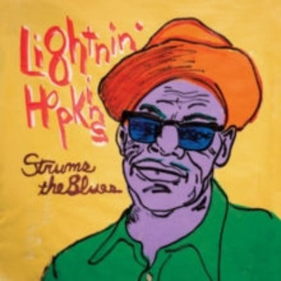 lightnin hopkins strums the blues album cover