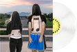 100 gecs - 10,000 gecs album cover with white vinyl record