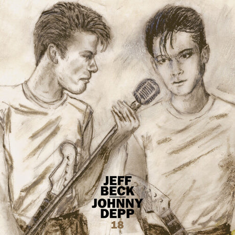 Jeff Beck & Johnny Depp - 18 album cover.