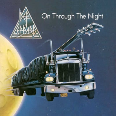 Def Leppard - On Through the Night album cover