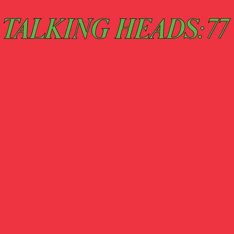 Talking Heads - 77 album cover.