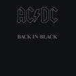 AC/DC - Back in Black album cover.