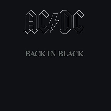 AC/DC - Back in Black album cover.