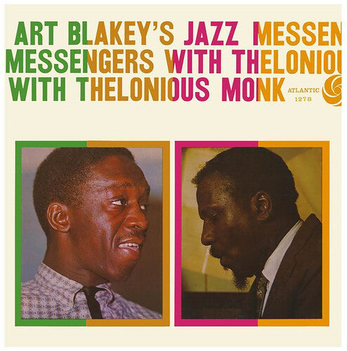 Art Blakey & The Jazz Messengers - Art Blakey's Jazz Messengers with Thelonious Monk album cover.