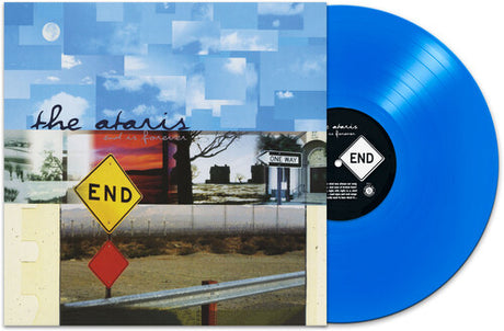 The Ataris - End is Forever album cover with blue vinyl record