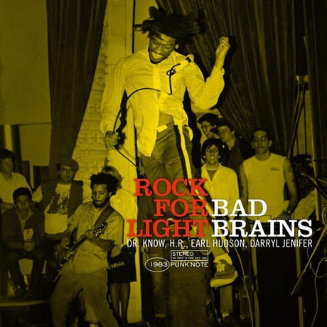 Bad Brains - Rock for Light album cover.