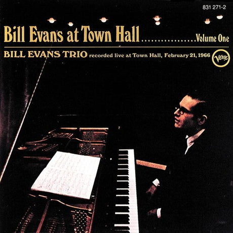 Bill Evans - At Town Hall, Vol. 1 album cover.