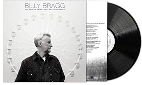 The Million Things That Never Happened - Billy Bragg album cover and black vinyl.