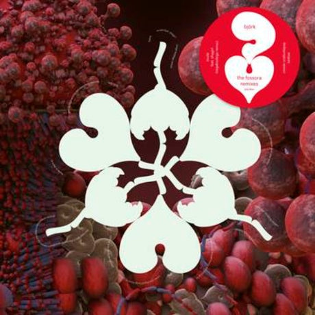 Björk - the fossora remixes album cover. 