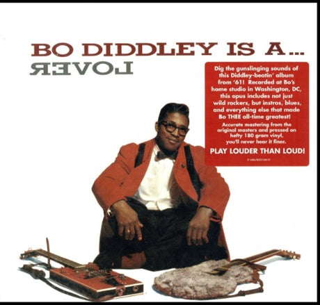 Bo Diddley - Bo Diddley Is A… Lover album cover.