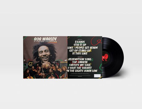 Bob Marley - Bob Marley With The Chineke! Orchestra album cover and black vinyl.