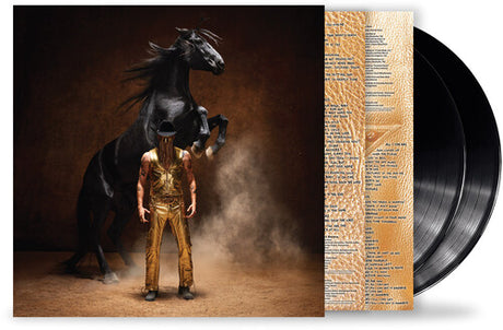 Orville Peck - Bronco album cover and 2 black vinyls.