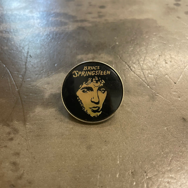 Bruce Springsteen Pin Front