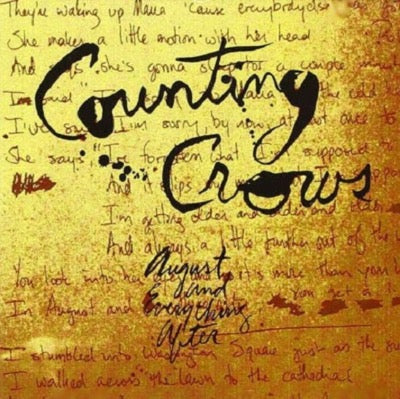Counting Crows - August and Everything After album cover