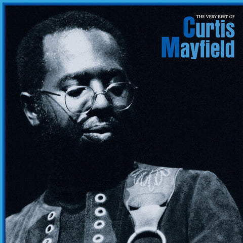 The Very Best of Curtis Mayfield album cover.