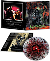 Danzig - 6:66: Satan's Child album cover, shown with inner picture sleeve and red & black splatter vinyl record