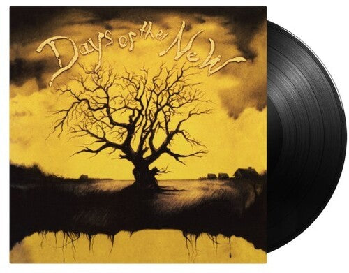Days of the New - S/T album cover and black vinyl.